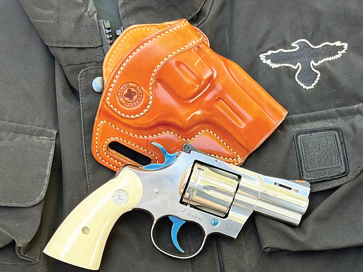 This new generation Python custom-built by Bobby Tyler will do anything you want in a duty-type handgun and still make your friends jealous when you wear it to BBQ.